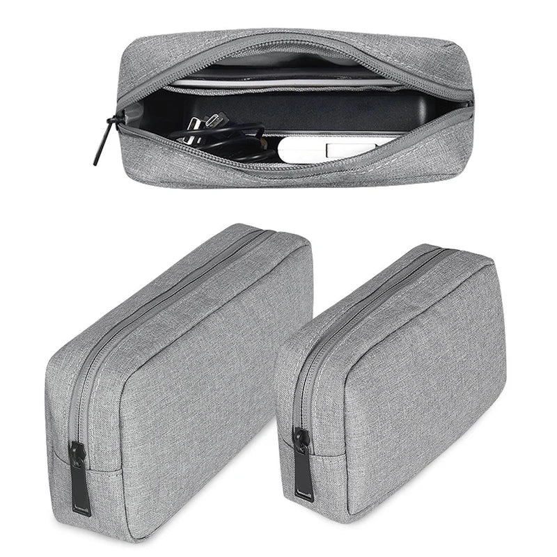 Compact Travel Tech Organizer Pouch