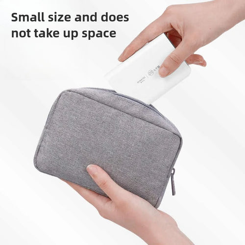 Compact Travel Tech Organizer Pouch